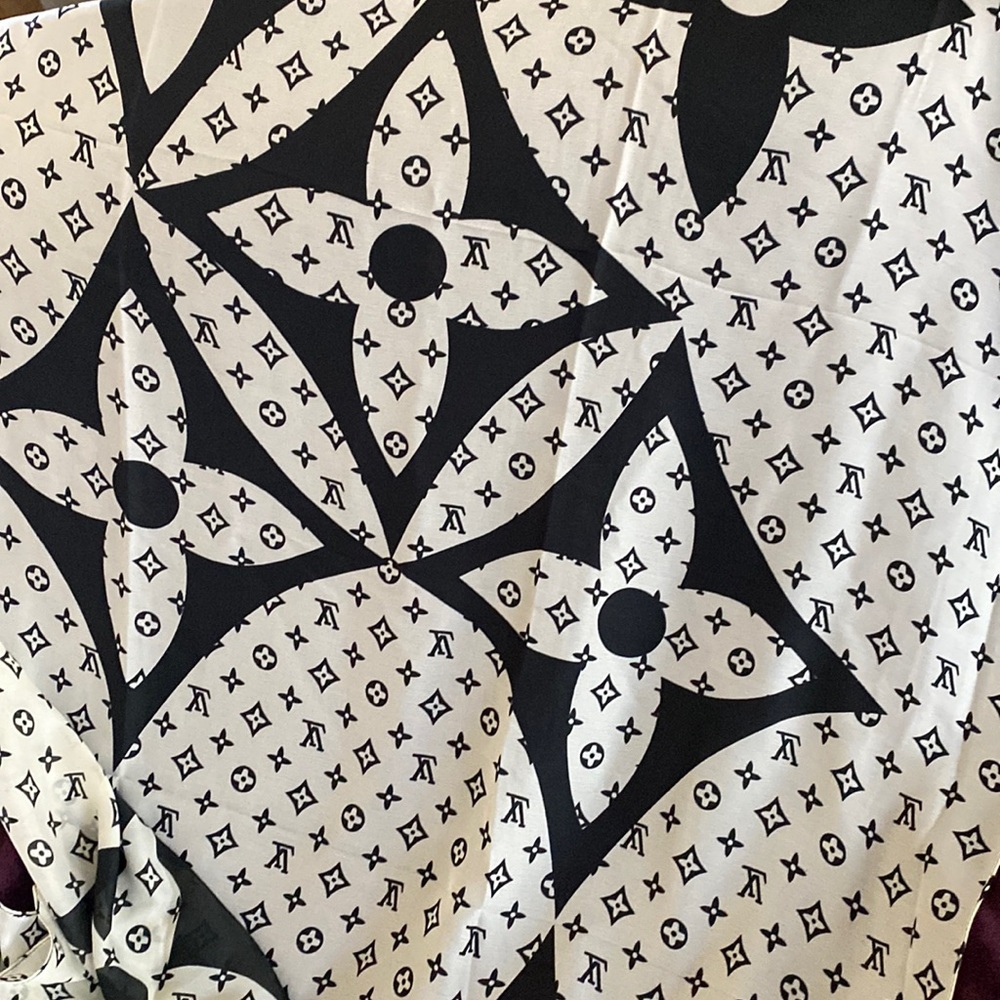 Louis Vuitton silk scarf
